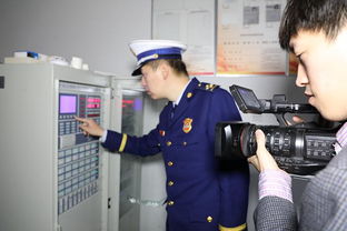 区消防大队联合电视台开展节前消防安全检查