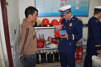 甘南支队联合质监部门开展消防产品专项检查工作