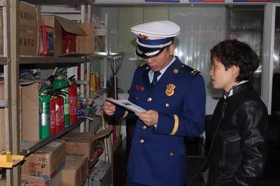 119消防宣传月丨瑞安消防开展消防产品突击检查 教你鉴别消防产品真伪!