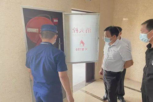 信阳消防 高层建筑消防检查进行时