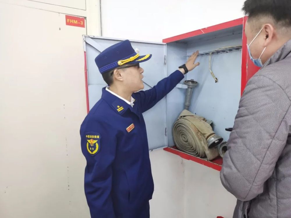 消隐患 护安全 鹤岗支队开展高层建筑消防安全大检查