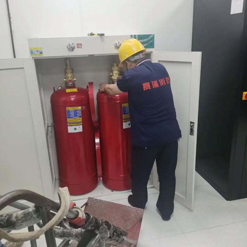 现场七氟丙烷消防气瓶检测充装拆卸服务指南